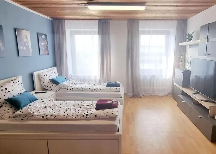 Schoene, Gemuetliche Wohnung, Voll Ausgestattet Lejlighed *